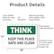 Signmission Safety Culture Sign, 18 in Width, Aluminum, Rectangle OS-2PACK-TS-A-1218-L-19621 - alternate 3